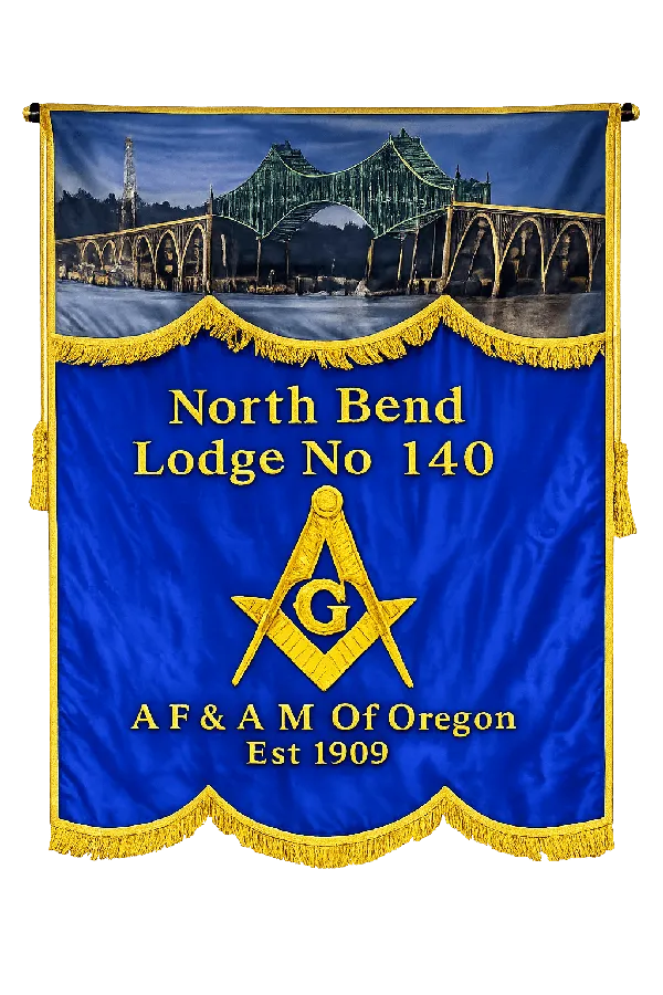 North Bend Lodge No. 140 emblem